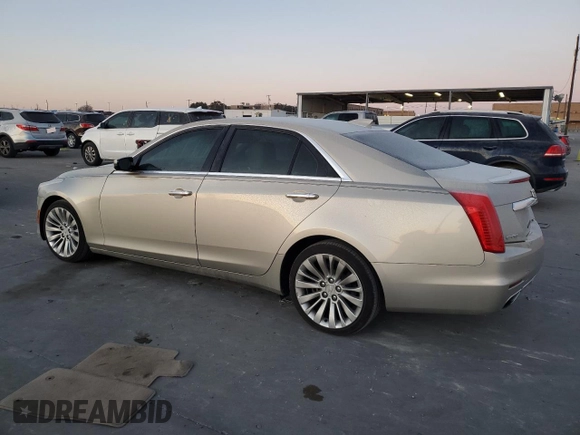 2015 Cadillac CTS Luxury RWD with VIN 1G6AR5SX6F0105204, listed as a Copart auction lot 42101575 with 45,692 mi miles and Clean Title. Bid and sale history available at DreamBid. Image 2.