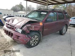 2002 Isuzu Rodeo S with VIN 4S2CK58W924328997, listed as a Copart auction lot 41454525 with 110,569 mi miles and Salvage Title. Bid and sale history available at DreamBid. Image 1.