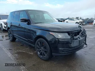 2021 Land Rover Range Rover Westminster with VIN SALGS2RU4MA453296, listed as a IAAI auction lot 41816979 with 13,018 mi miles and . Bid and sale history available at DreamBid. Image 1.