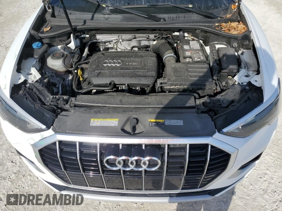 2019 Audi Q3 Premium with VIN WA1AECF30K1086720, listed as a Copart auction lot 48131155 with 51,147 mi miles and Salvage Title. Bid and sale history available at carsss.com. Image 12.