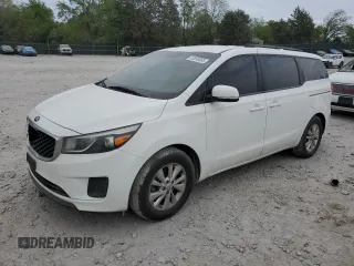 2015 Kia Sedona L with VIN KNDMA5C1XF6022139, listed as a Copart auction lot 53899365 with 245,134 mi miles and Clean Title. Bid and sale history available at carsss.com. Image 1.