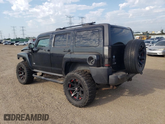 2006 Hummer H3 with VIN 5GTDN136968284885, listed as a Copart auction lot 68511774 with 207,664 mi miles and Salvage Title. Bid and sale history available at carsss.com. Image 2.