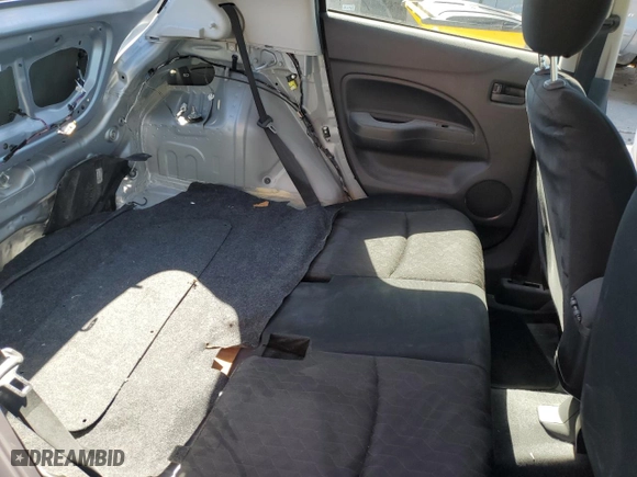 2022 Mitsubishi Mirage ES with VIN ML32AUHJ3NH002069, listed as a Copart auction lot 48496805 with 28,528 mi miles and Salvage Title. Bid and sale history available at carsss.com. Image 11.