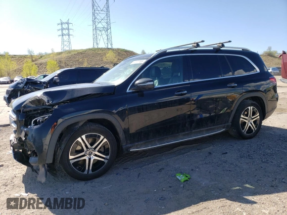 2020 Mercedes-Benz GLS 450 z VIN 4JGFF5KE6LA132513, wystawiony jako Copart lot #53993955 z przebiegiem 76 140 mil mil oraz Szkoda całkowita • Salvage title. Historia ofert i sprzedaży dostępna na DreamBid. Obrazek 1.