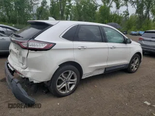 2015 Ford Edge Titanium z VIN 2FMPK4K88FBC05216, wystawiony jako Copart lot #56523475 z przebiegiem 156 558 mil mil oraz Szkoda całkowita • Salvage title. Historia ofert i sprzedaży dostępna na DreamBid. Obrazek 3.