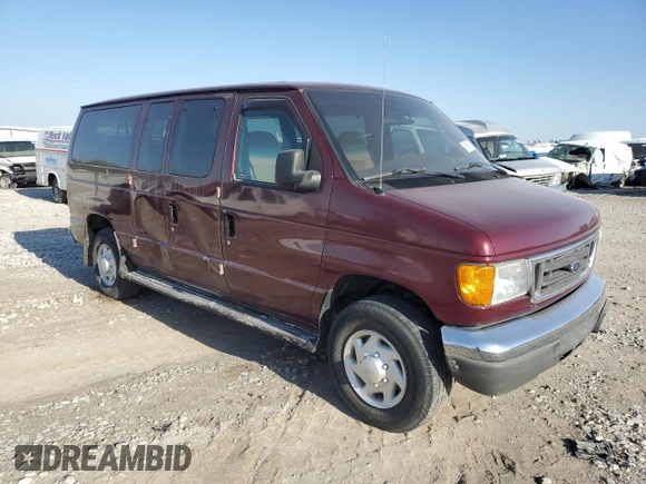 2005 Ford Econoline Passenger XL с VIN 1FBNE31L25HA98706, выставлен на аукционе Copart как лот 49968105 с пробегом 186 670 миль миль и Списание • Salvage title. История ставок и продаж доступна на DreamBid. Изображение 4.