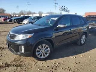2014 Kia Sorento EX with VIN 5XYKUDA78EG431445, listed as a Copart auction lot 49420895 with 198,784 mi miles and Salvage Title. Bid and sale history available at carsss.com. Image 1.