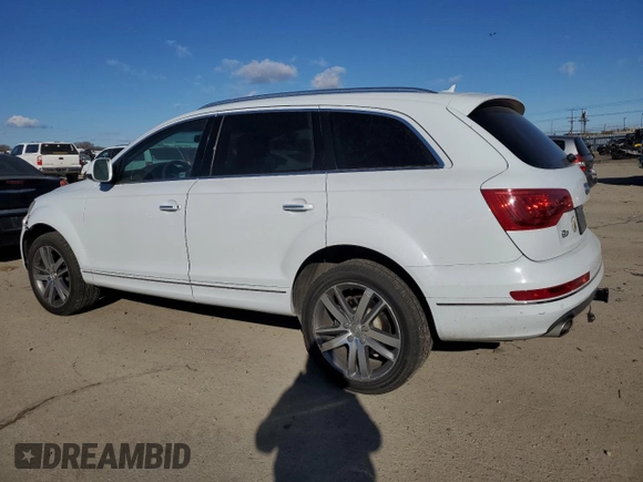2013 Audi Q7 3.0L TDI Premium Plus with VIN WA1LMAFE7DD017171, listed as a Copart auction lot 88765415 with 134,949 mi miles and Salvage Title. Bid and sale history available at carsss.com. Image 2.