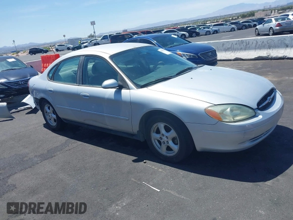 2003 Ford Taurus SE Standard with VIN 1FAFP53UX3G268265, listed as a IAAI auction lot 42090151 with 139,734 mi miles. Bid and sale history available at carsss.com. Image 1.