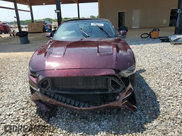2018 Ford Mustang GT z VIN 1FA6P8CF8J5138416, wystawiony jako Copart lot #53566605 z przebiegiem 51 787 mil mil oraz Szkody całkowita. Historia ofert i sprzedaży dostępna na DreamBid. Obrazek 5.