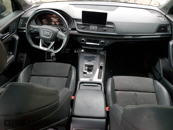 2019 Audi SQ5 Premium Plus with VIN WA1B4AFY5K2047400, listed as a Copart auction lot 46266904 with 24,304 mi miles and . Bid and sale history available at DreamBid. Image 8.