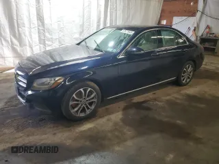 2017 Mercedes-Benz C 300 with VIN 55SWF4KB7HU222108, listed as a Copart auction lot 57677645 with Not provided miles and Salvage title. Bid and sale history available at DreamBid. Image 1.