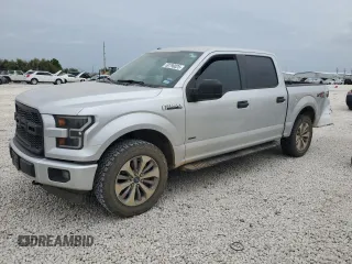 2017 Ford F-150 XL with VIN 1FTEW1EP3HKD52621, listed as a Copart auction lot 50790025 with 216,341 mi miles and Salvage Title. Bid and sale history available at carsss.com. Image 1.