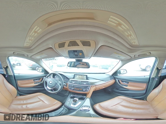 2013 BMW 3 Series 328i with VIN WBA3C1G54DNR46717, listed as a Copart auction lot 54440865 with 195,267 mi miles and Salvage Title. Bid and sale history available at carsss.com. Image 14.