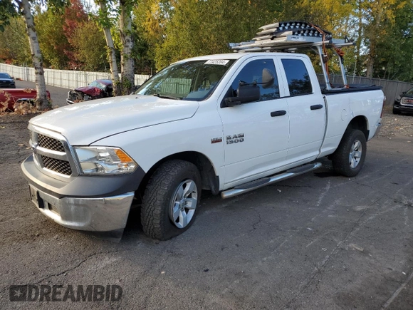 2017 Ram 1500 Tradesman with VIN 1C6RR7FT1HS764518, listed as a Copart auction lot 77425204 with 87,145 mi miles and Salvage title. Bid and sale history available at DreamBid. Image 1.
