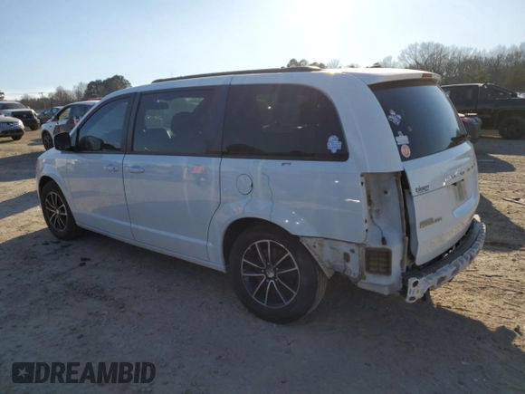2019 Dodge Grand Caravan GT with VIN 2C4RDGEG5KR600564, listed as a Copart auction lot 47048755 with 123,787 mi miles and Salvage Title. Bid and sale history available at DreamBid. Image 2.