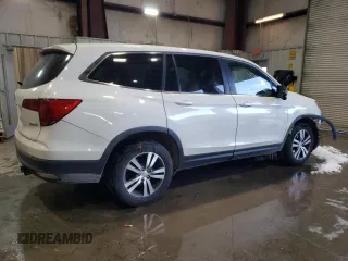2016 Honda Pilot EX-L with VIN 5FNYF6H72GB102479, listed as a Copart auction lot 45892865 with 177,665 mi miles and Salvage Title. Bid and sale history available at carsss.com. Image 3.