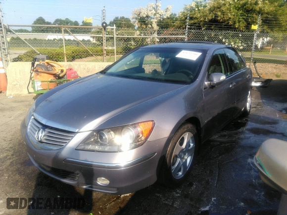 2007 Acura RL with VIN JH4KB16557C003480, listed as a IAAI auction lot 41392127 with Not provided miles and . Bid and sale history available at DreamBid. Image 2.