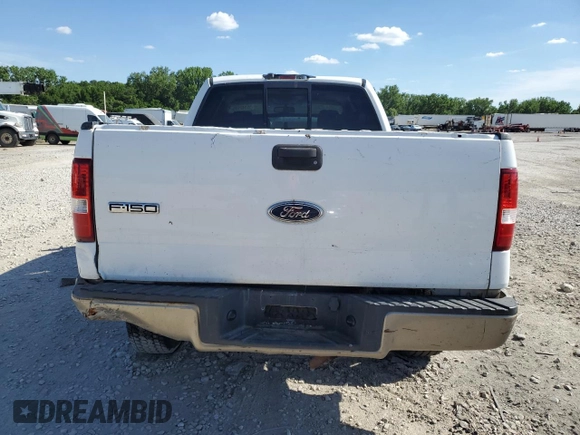 2004 Ford F-150 XLT с VIN 1FTPX14514NB28455, выставлен на аукционе Copart как лот 55142985 с пробегом 208 313 миль миль и Списание • Salvage title. История ставок и продаж доступна на DreamBid. Изображение 6.