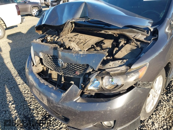2010 Toyota Corolla with VIN 2T1BU4EEXAC475395, listed as a IAAI auction lot 41687183 with 193,608 mi miles. Bid and sale history available at carsss.com. Image 6.