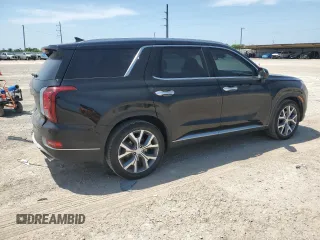 2022 Hyundai Palisade SEL z VIN KM8R44HE2NU344797, wystawiony jako Copart lot #52989805 z przebiegiem 79 107 mil mil oraz Szkoda całkowita • Salvage title. Historia ofert i sprzedaży dostępna na DreamBid. Obrazek 3.