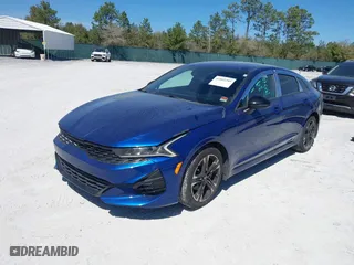 2021 Kia K5 GT-Line with VIN 5XXG64J22MG009484, listed as a IAAI auction lot 41802385 with 43,373 mi miles. Bid and sale history available at carsss.com. Image 2.