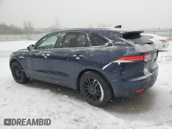 2018 Jaguar F-Pace 20d Premium with VIN SADCJ2FNXJA257904, listed as a Copart auction lot 44192345 with 88,926 mi miles and Salvage Title. Bid and sale history available at DreamBid. Image 2.
