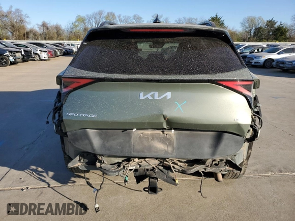 2023 Kia Sportage X-Line z VIN 5XYK6CAF9PG093021, wystawiony jako Copart lot #48790115 z przebiegiem 176 295 mil mil oraz Szkoda całkowita • Salvage title. Historia ofert i sprzedaży dostępna na DreamBid. Obrazek 6.