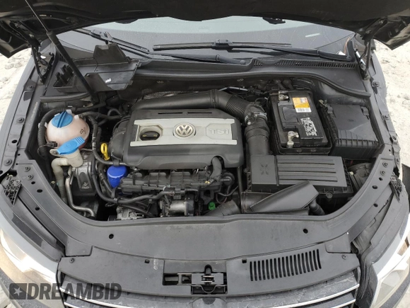 2015 Volkswagen Eos Komfort with VIN WVWBW8AH6FV005693, listed as a Copart auction lot 79176614 with 106,556 mi miles and Salvage Title. Bid and sale history available at DreamBid. Image 14.