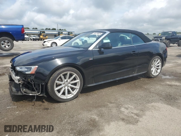 2015 Audi A5 Premium Plus z VIN WAUMFAFH9FN003510, wystawiony jako Copart lot #54419925 z przebiegiem 70 594 mil mil oraz Szkoda całkowita • Salvage title. Historia ofert i sprzedaży dostępna na DreamBid. Obrazek 1.