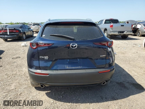 2022 Mazda CX-30 2.5 S Preferred Package with VIN 3MVDMBCL8NM457925, listed as a Copart auction lot 52000155 with 16,860 mi miles and Clean Title. Bid and sale history available at carsss.com. Image 6.