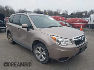 2016 Subaru Forester 2.5i Premium with VIN JF2SJADC6GH483653, listed as a IAAI auction lot 41267819 with 166,843 mi miles. Bid and sale history available at carsss.com. Image 1.