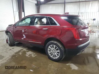 2017 Cadillac XT5 FWD with VIN 1GYKNARS6HZ193356, listed as a Copart auction lot 58356665 with 122,606 mi miles and Salvage title. Bid and sale history available at DreamBid. Image 2.