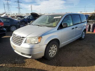 2008 Chrysler Town & Country LX with VIN 2A8HR44H48R781843, listed as a Copart auction lot 83769824 with 215,635 mi miles and Clean Title. Bid and sale history available at carsss.com. Image 1.