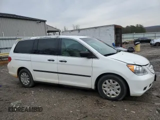 2009 Honda Odyssey LX z VIN 5FNRL38259B019504, wystawiony jako Copart lot #43426255 z przebiegiem 264 606 mil mil oraz Czysty tytuł • Clean title. Historia ofert i sprzedaży dostępna na DreamBid. Obrazek 4.