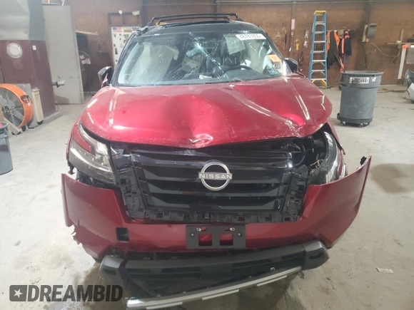 2023 Nissan Pathfinder SL z VIN 5N1DR3CD2PC239335, wystawiony jako Copart lot #48781855 z przebiegiem Nie podano mil oraz Szkoda całkowita • Salvage title. Historia ofert i sprzedaży dostępna na DreamBid. Obrazek 5.