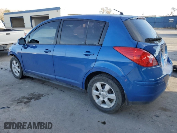 2007 Nissan Versa 1.8 S with VIN 3N1BC13E57L391336, listed as a Copart auction lot 46188905 with 182,540 mi miles and Salvage Title. Bid and sale history available at carsss.com. Image 2.