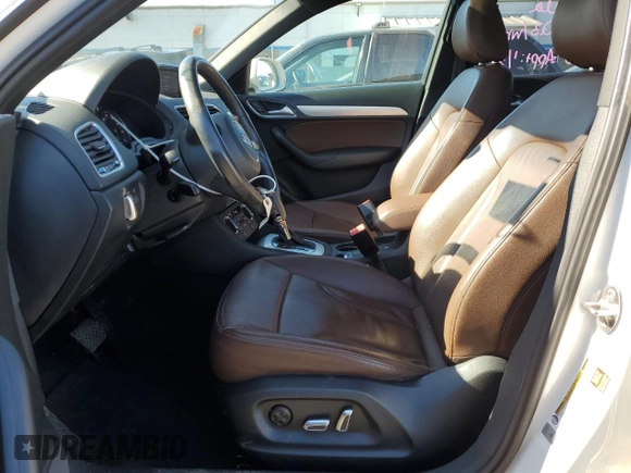 2018 Audi Q3 Premium with VIN WA1ECCFS4JR014661, listed as a Copart auction lot 40163163 with 93,587 mi miles. Bid and sale history available at carsss.com. Image 7.