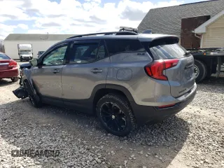 2019 GMC Terrain SLE with VIN 3GKALTEV2KL384035, listed as a Copart auction lot 51871775 with 72,035 mi miles and Salvage Title. Bid and sale history available at carsss.com. Image 2.