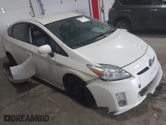 2011 Toyota Prius I with VIN JTDKN3DU1B0270303, listed as a IAAI auction lot 41367473 with 1 mi miles. Bid and sale history available at carsss.com. Image 1.