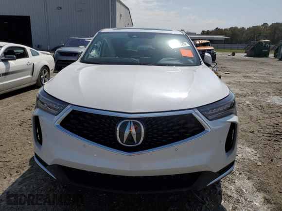 2023 Acura RDX Technology with VIN 5J8TC1H53PL009246, listed as a Copart auction lot 48107825 with Not provided miles and Salvage title. Bid and sale history available at DreamBid. Image 5.