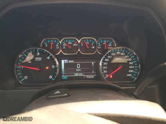 2015 Chevrolet Silverado 1500 LT with VIN 3GCUKREHXFG295773, listed as a Copart auction lot 47859574 with 198,123 mi miles and Salvage Title. Bid and sale history available at carsss.com. Image 9.