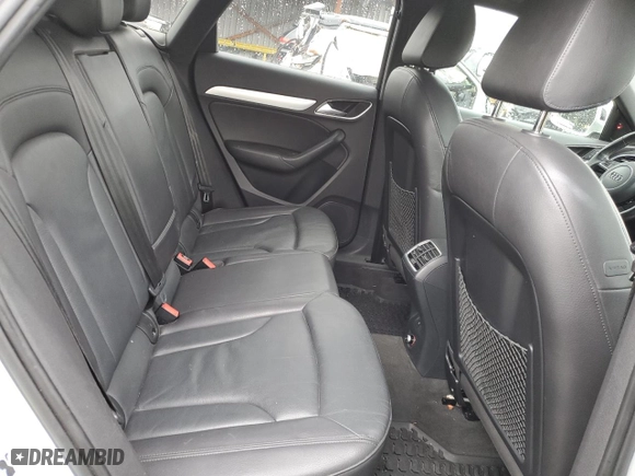 2016 Audi Q3 Premium Plus with VIN WA1BFCFS9GR005327, listed as a Copart auction lot 50389585 with 105,616 mi miles and Salvage Title. Bid and sale history available at carsss.com. Image 10.