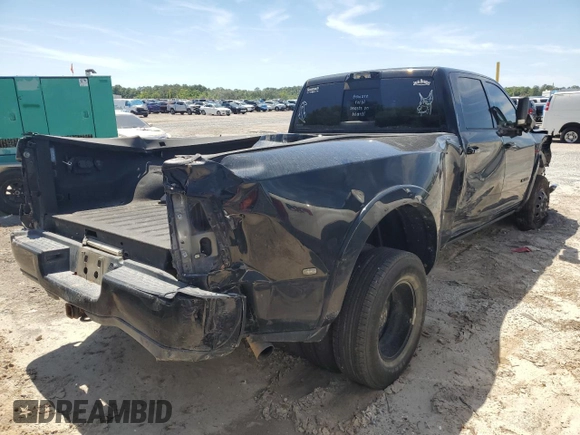 2021 Ram 3500 Laramie with VIN 3C63RRJL3MG576917, listed as a Copart auction lot 51473085 with 79,176 mi miles and Non Repairable. Bid and sale history available at carsss.com. Image 3.