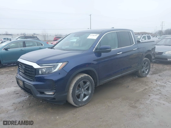2022 Honda Ridgeline RTL-E with VIN 5FPYK3F72NB036226, listed as a IAAI auction lot 41706285 with 30,869 mi miles. Bid and sale history available at carsss.com. Image 18.