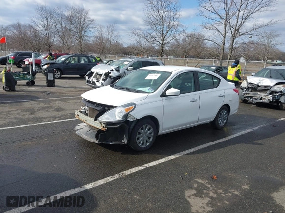 2016 Nissan Versa S with VIN 3N1CN7AP5GL832209, listed as a IAAI auction lot 41513043 with 138,543 mi miles. Bid and sale history available at carsss.com. Image 2.