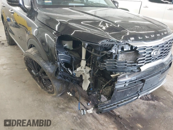 2020 Kia Telluride SX with VIN 5XYP5DHC4LG015220, listed as a IAAI auction lot 41994782 with 53,401 mi miles and . Bid and sale history available at DreamBid. Image 6.
