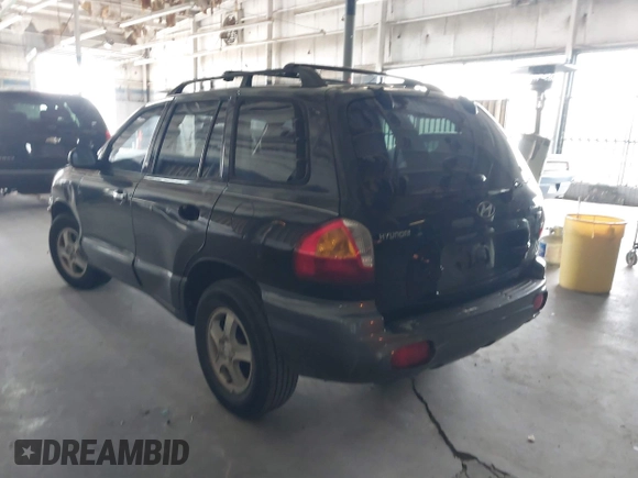 2004 Hyundai Santa Fe GLS with VIN KM8SC13E74U666943, listed as a IAAI auction lot 41616623 with 196,665 mi miles. Bid and sale history available at carsss.com. Image 3.