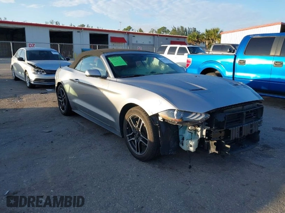 2020 Ford Mustang EcoBoost with VIN 1FATP8UH6L5138744, listed as a IAAI auction lot 41264200 with 55,408 mi miles and . Bid and sale history available at carsss.com. Image 1.