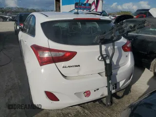 2016 Hyundai Elantra GT with VIN KMHD35LH7GU256688, listed as a Copart auction lot 75697354 with 0 mi miles and Non Repairable. Bid and sale history available at carsss.com. Image 6.